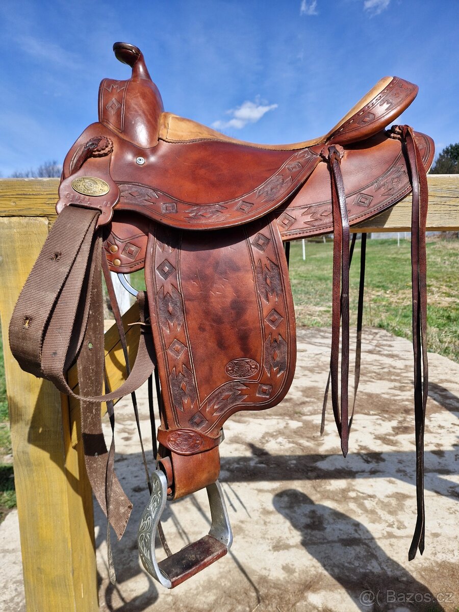 Westernové sedlo - 2