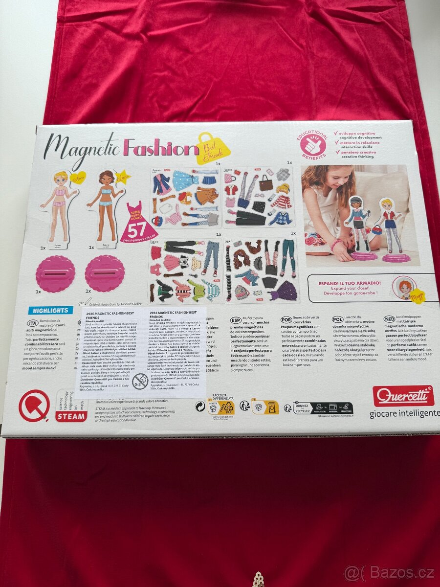 NOVÉ magnetické oblékací panenky - 2