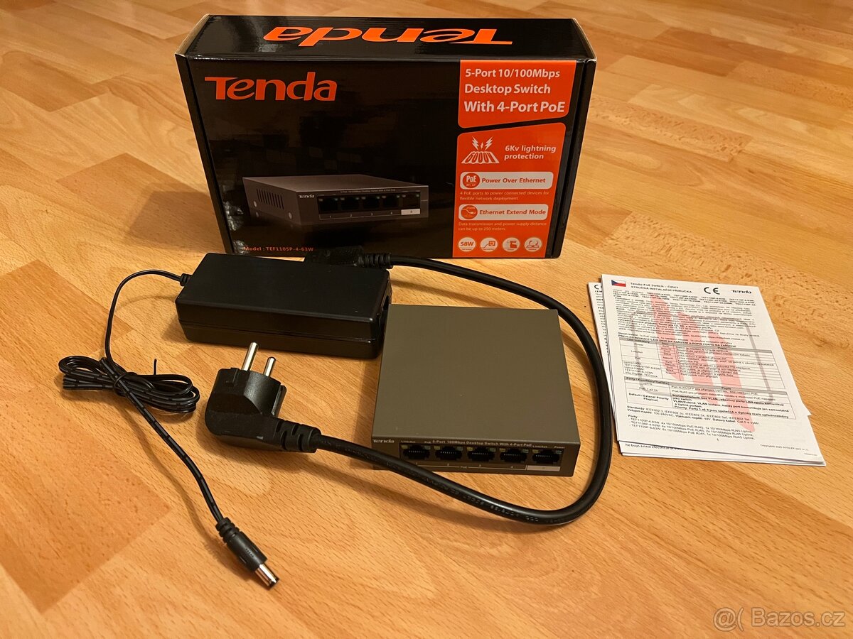 PoE switch Tenda - 2