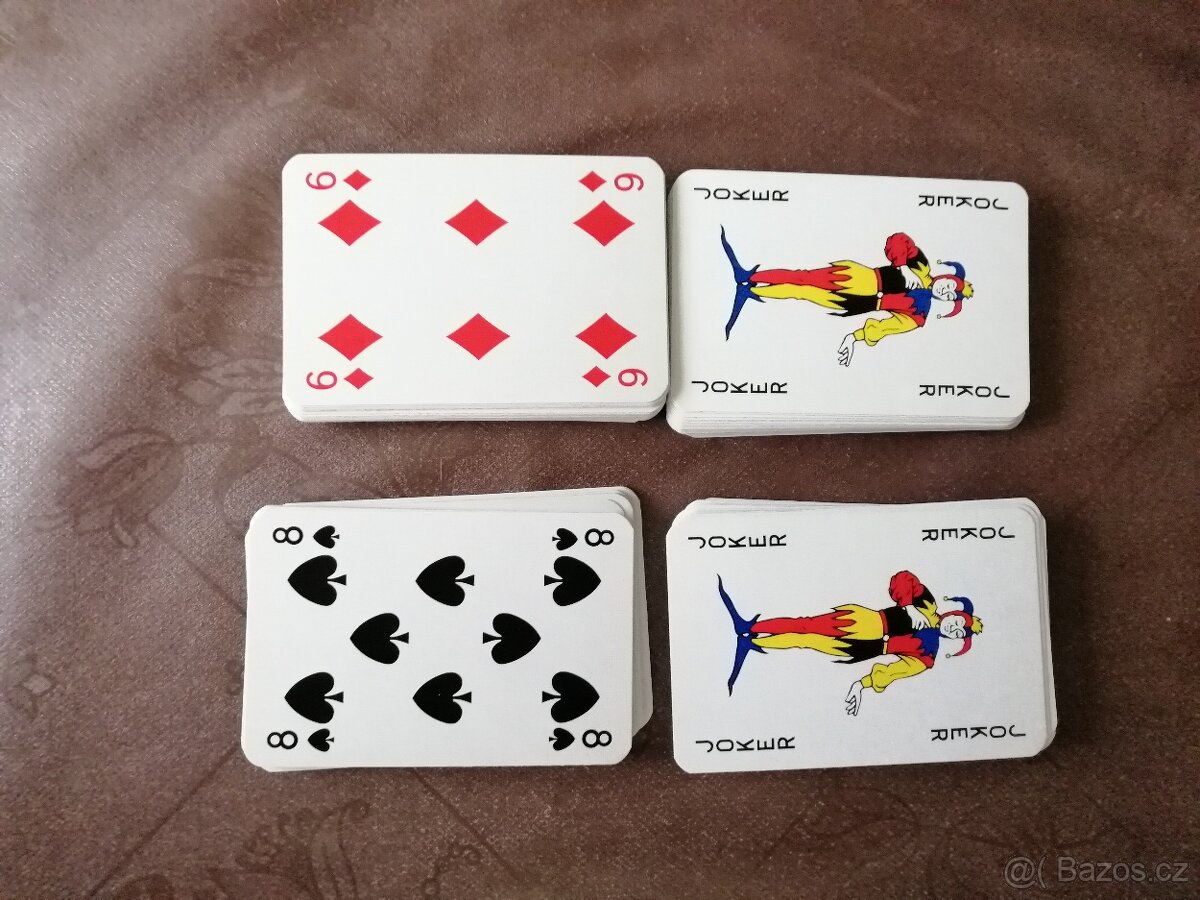 PRODÁM CANASTOVÉ HRACÍ KARTY ALFONS MUCHA - 2