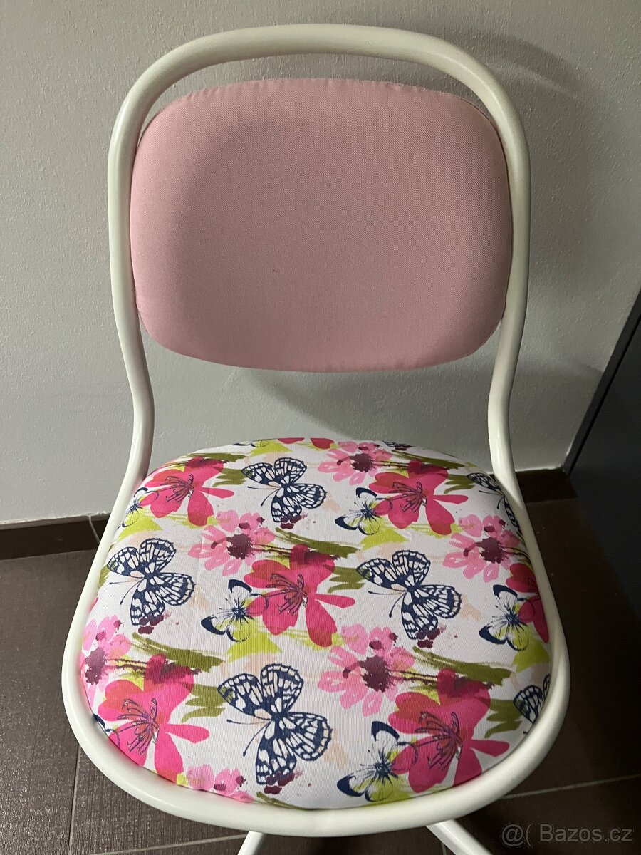 Dětská otočná židle k pracovnímu stolu z IKEA - 2