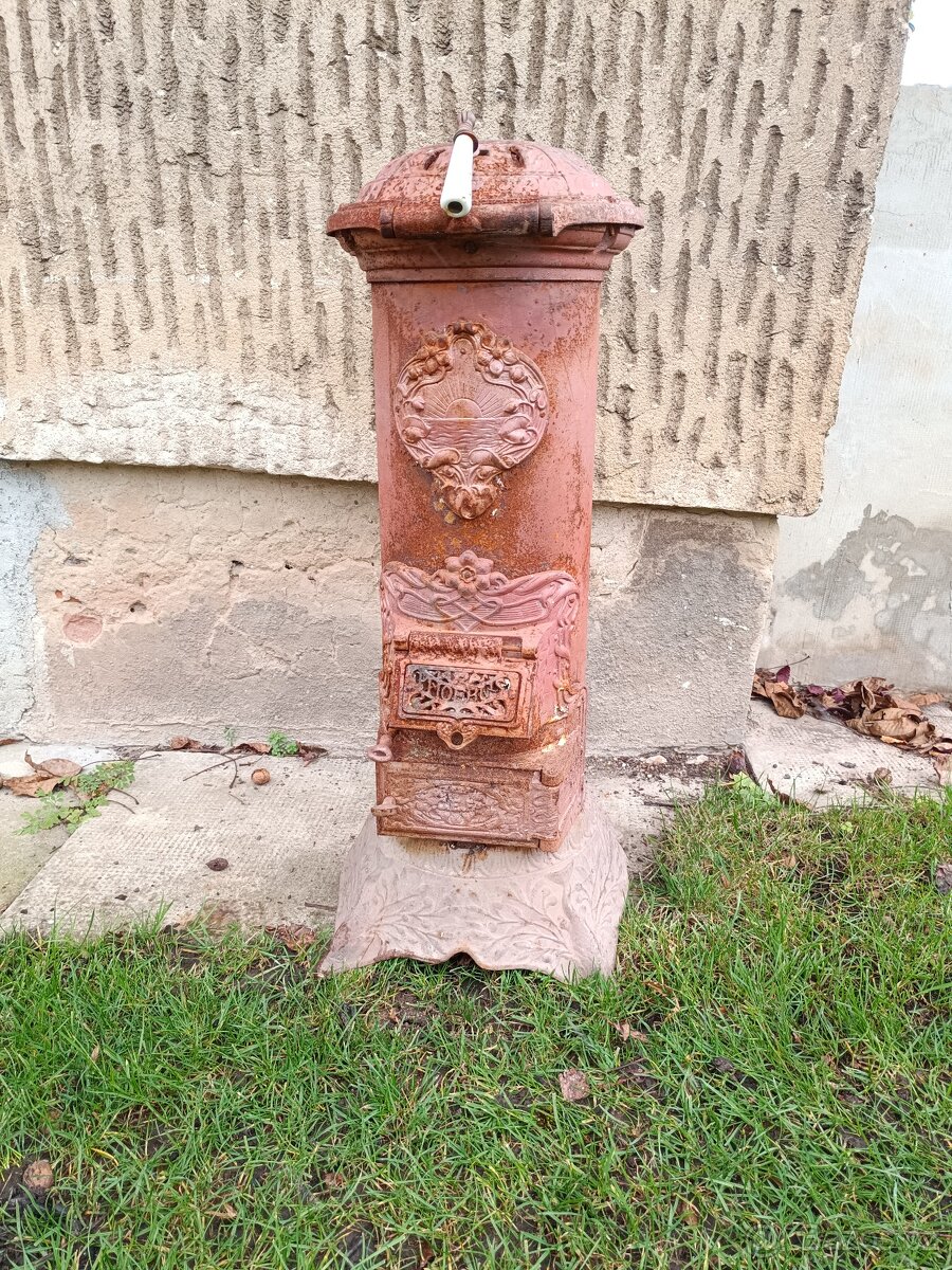 Starožitná litinová kamna - 2