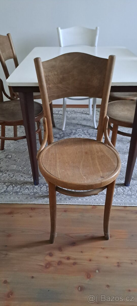 Jídelní stůl a 6x židle TON - Thonet - 2