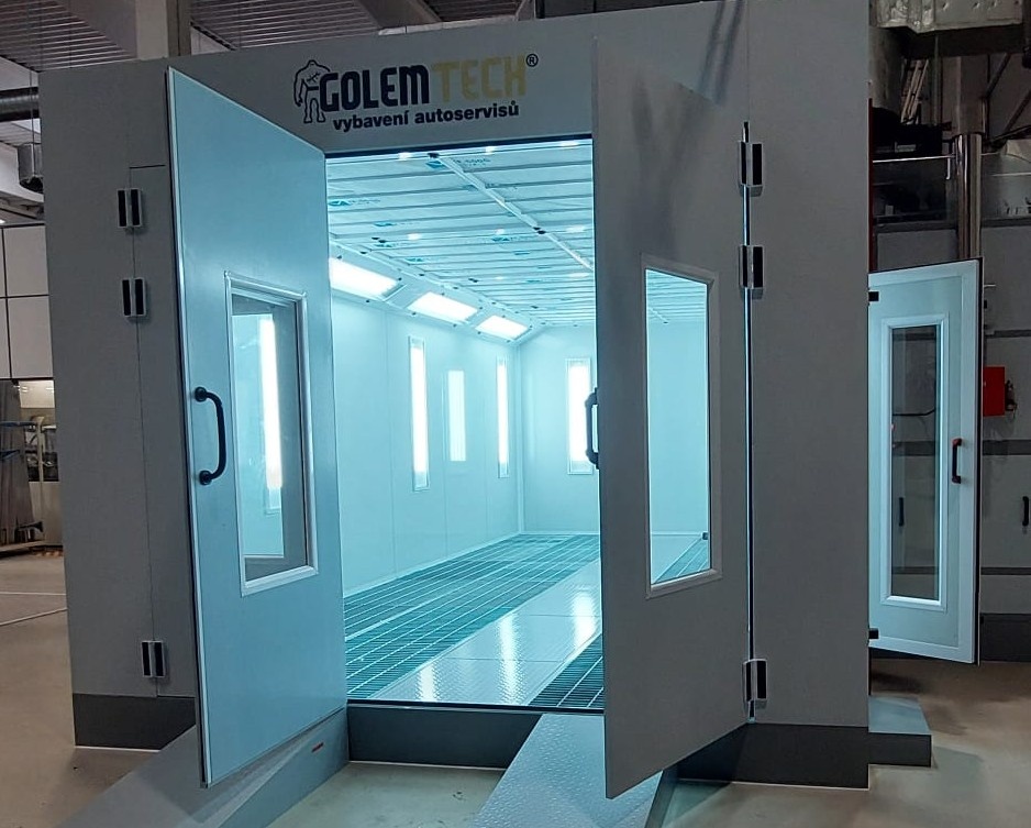 Lakovací a sušící box Golemtech LX02, jen 2 měsíce v provozu - 2