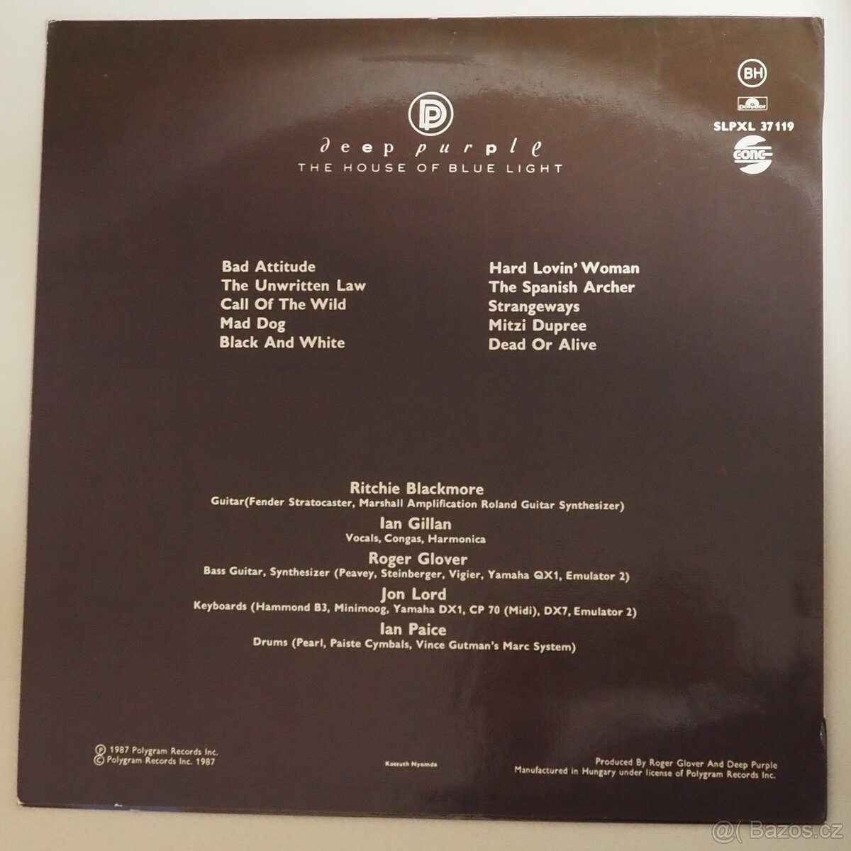 LP DEEP PURPLE TTHE HOUSE OF BLUE LIGHT - 2