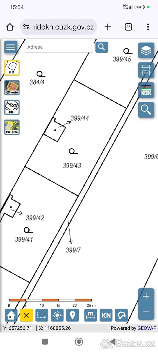 Prodám 1/2 podilu na zahrade - 2