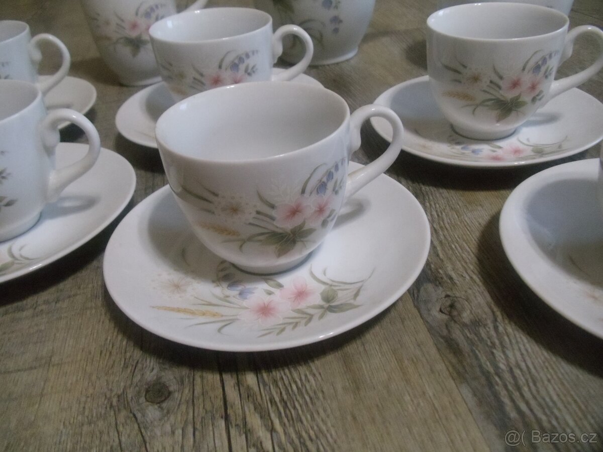 Čajový- kávový servis - 2