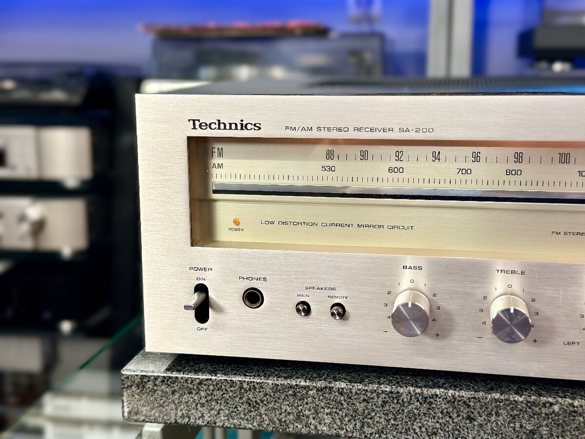 TECHNICS SA-200 (r.1978) top stav, výborný zvuk - 2