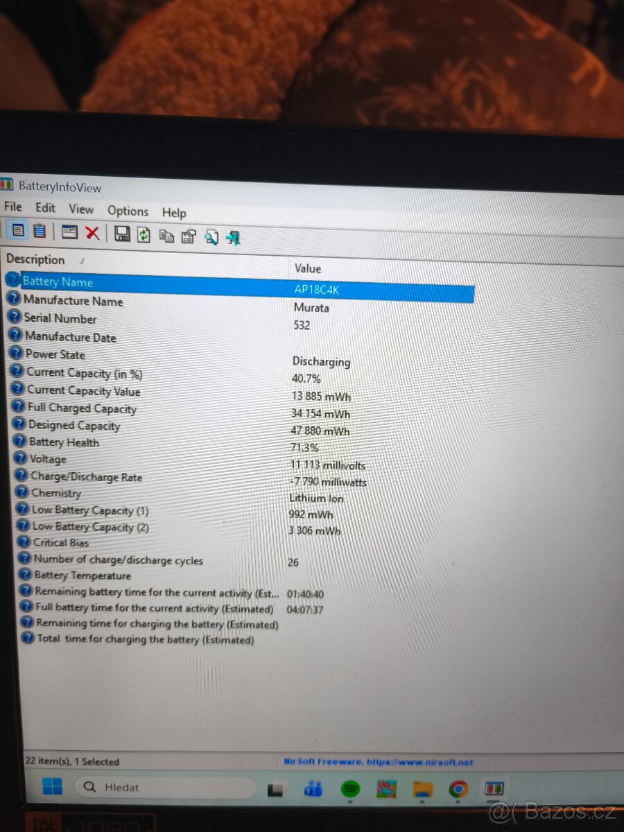 Acer Aspire 5 A514, TOP stav - 2