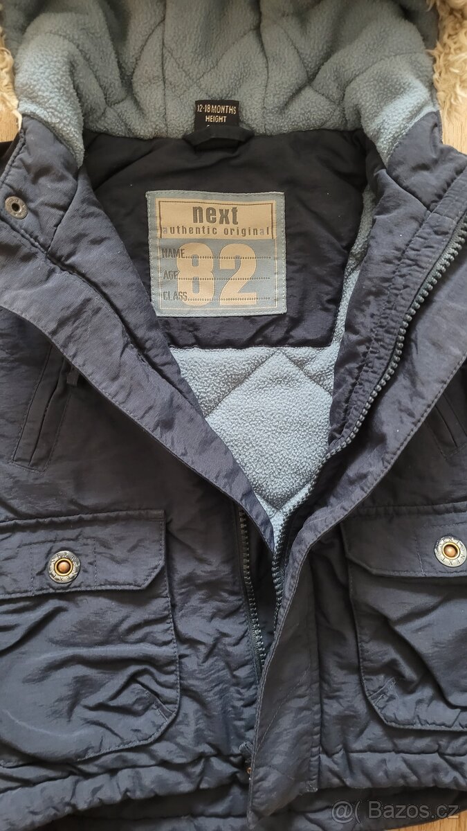Zimní bunda Next, 12-18 měsíců - 2