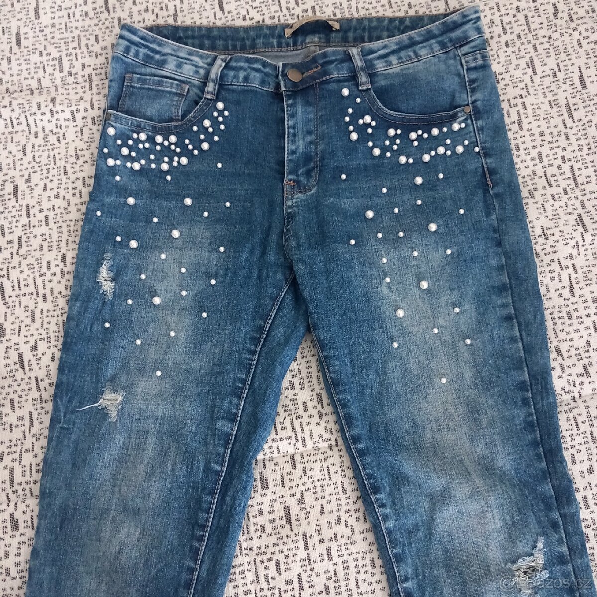 Damske dziny s perlickami - 2