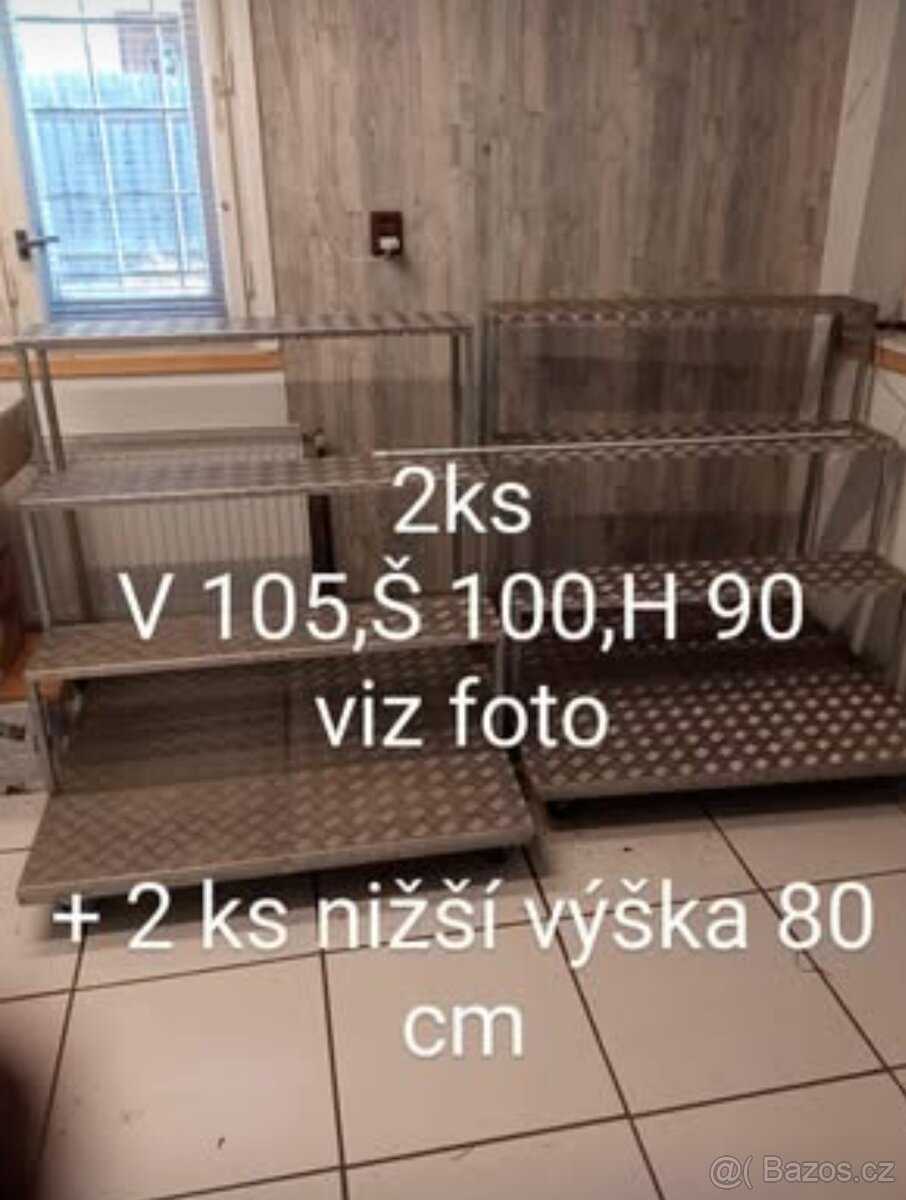 Nerezové stojany - 2