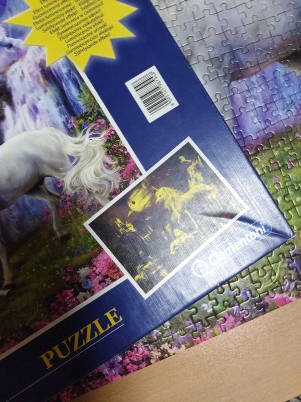 Svítící puzzle 1000ks - 2