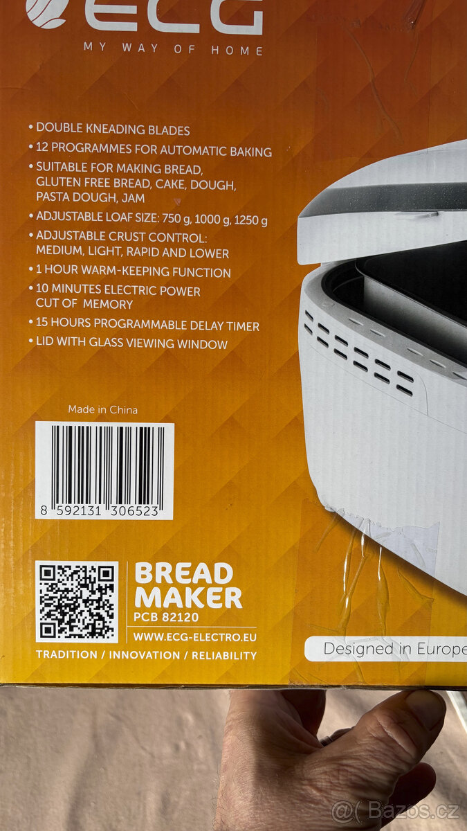 Domácí pekárna ECG PCB 82120 - 2