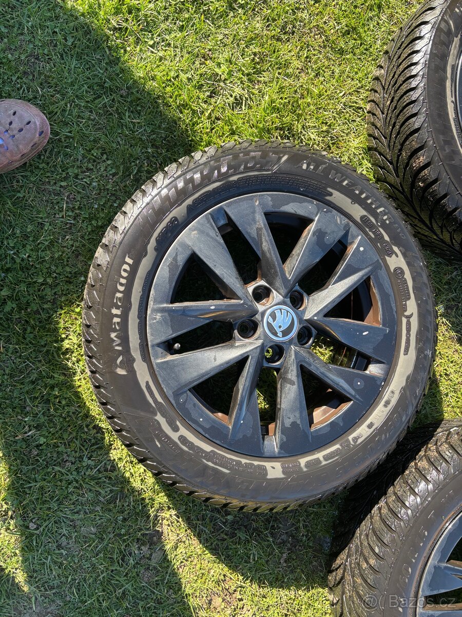 Alu kola Škoda r15 - 2