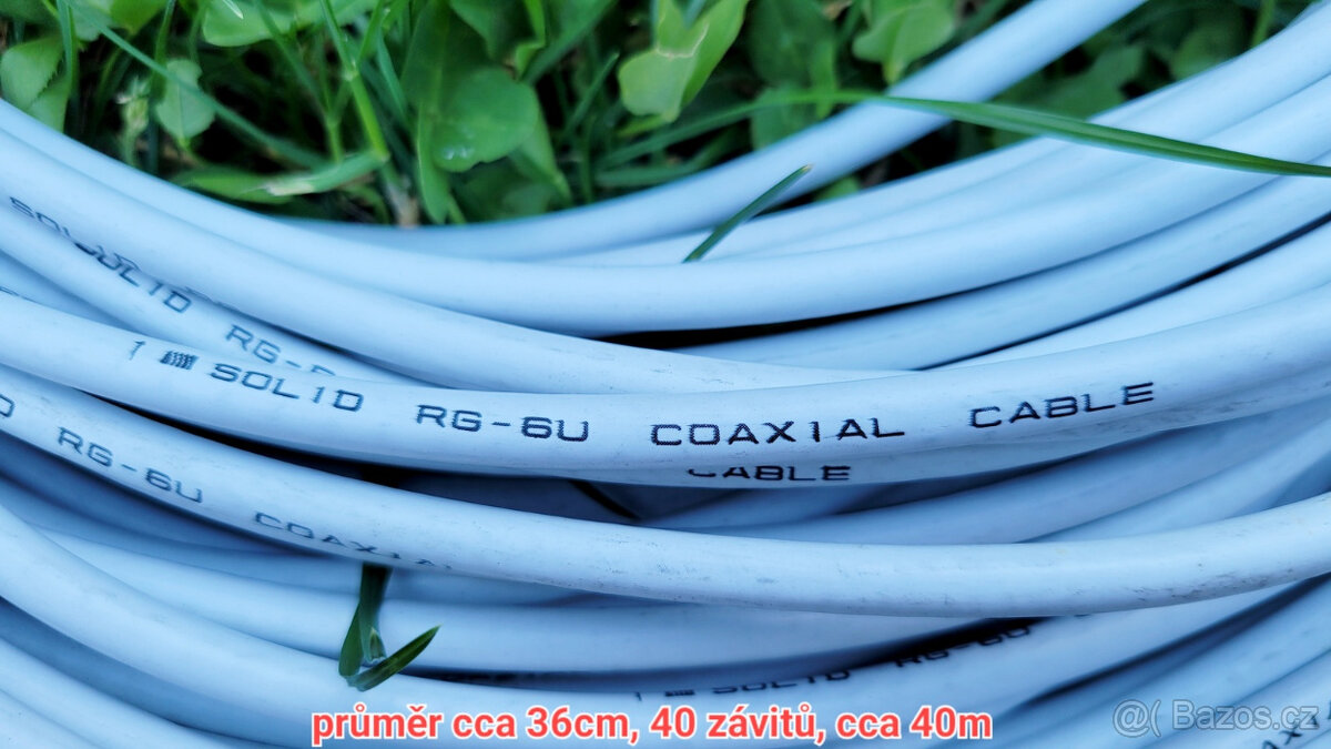 Koaxiální kabel Solid RG-6U - 2