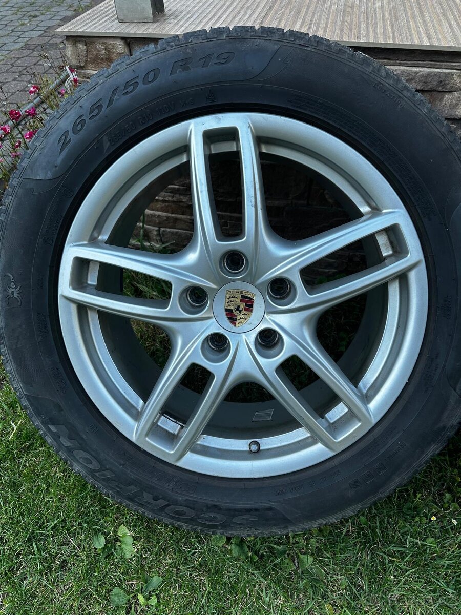 Sada 19 pal. zimních kol a disků Porsche Cayenne - 2