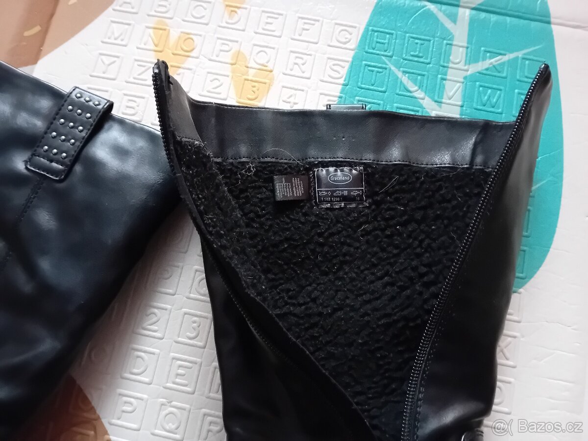 Zimní kozačky vel. 36 - 2