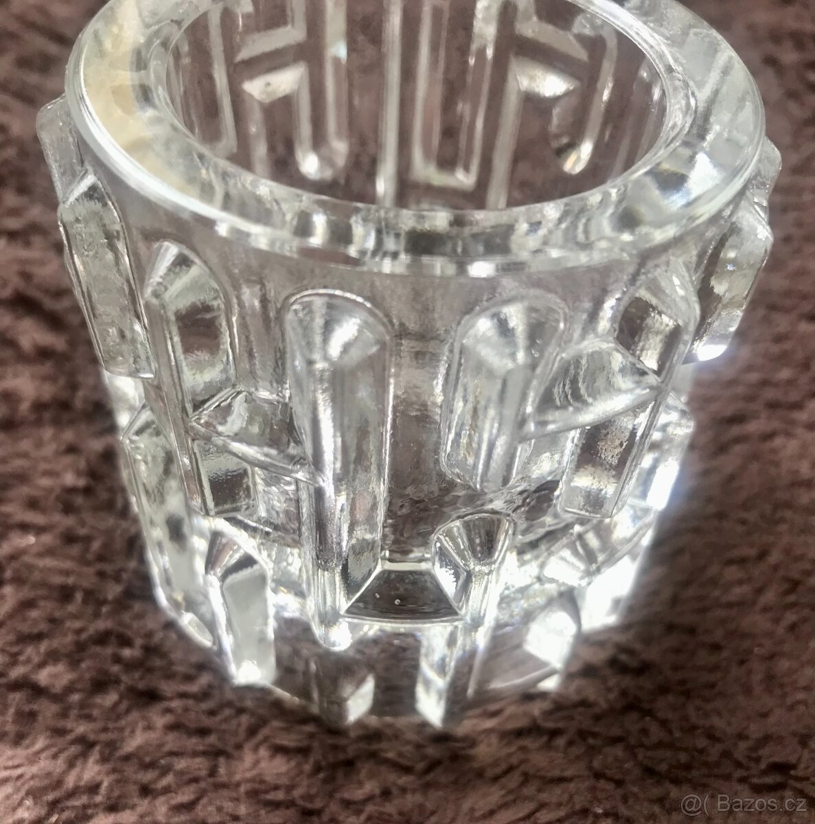 starý svícen Bludiště František Vízner 7cm x 6cm - 2