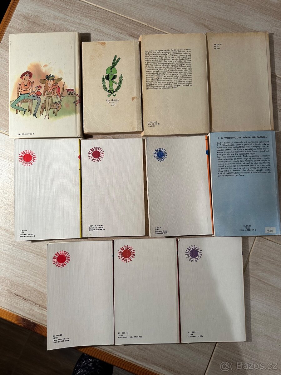 starší humorné / detektivní knížky - 2