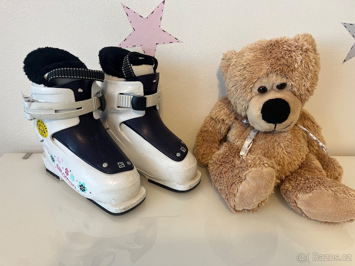 Dívčí lyžářské boty Salomon vel.18 - 2