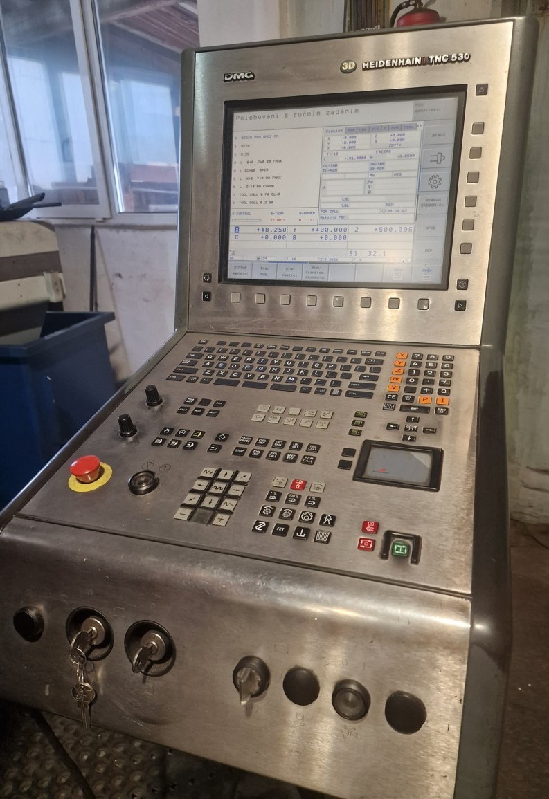 5-ti osé CNC frézovací centrum DECKEL MAHO DMU 100 monoBLOCK - 2