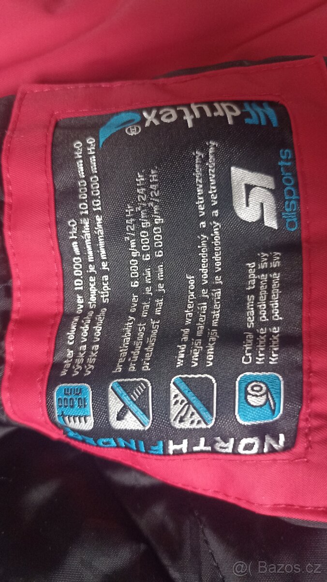 Dívčí lyžařská bunda, M - 2