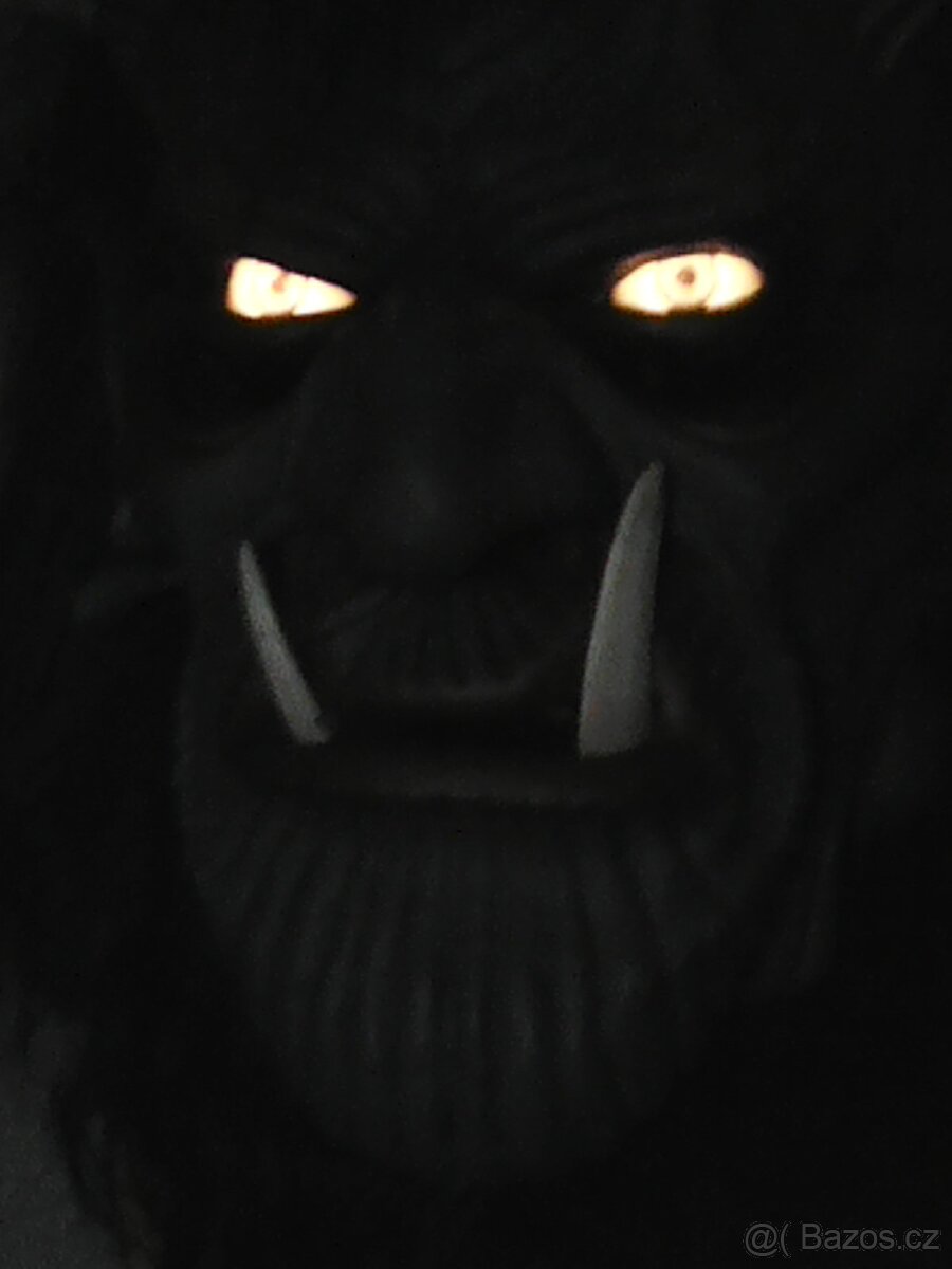 KRAMPUS maska ČERNÝHO ĎÁBLA- PRODÁNO - 2