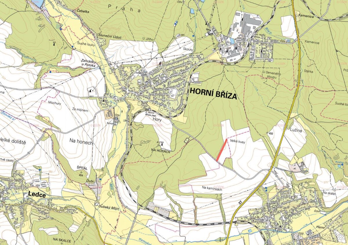 Zemědělská půda, prodej, Horní Bříza, Plzeň sever - 2