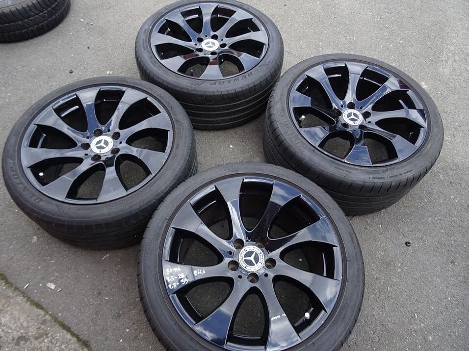 Alu disky origo Mercedes, 18", 5x112, dvourozměr, letní sad - 2