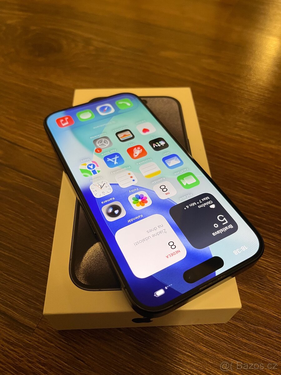 apple iphone 15 pro 128gb blue bateria 86 - 2