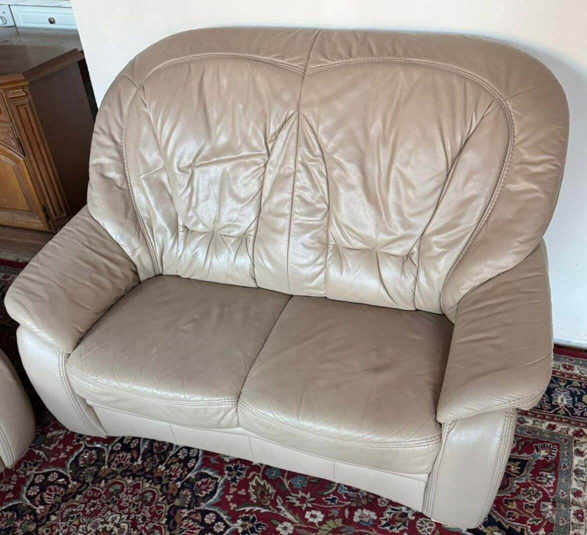 Kožená sedací souprava 2+2,5988 - 2