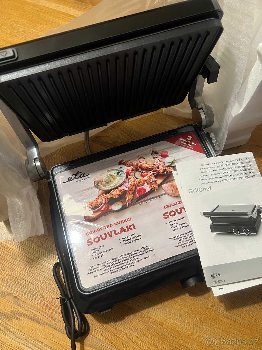Nepoužitý gril Eta Grilchef 5156 - 2