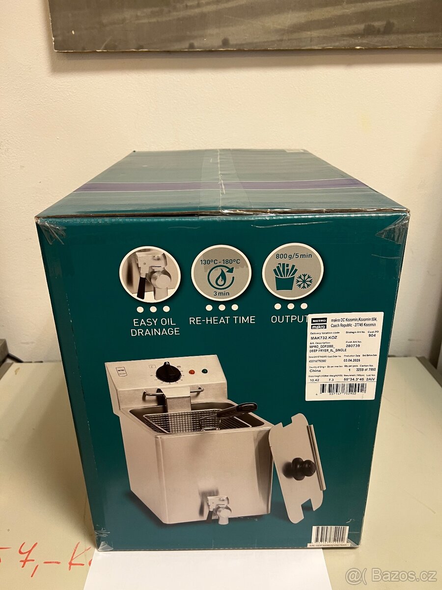 Friteza makro - elektrická - 2