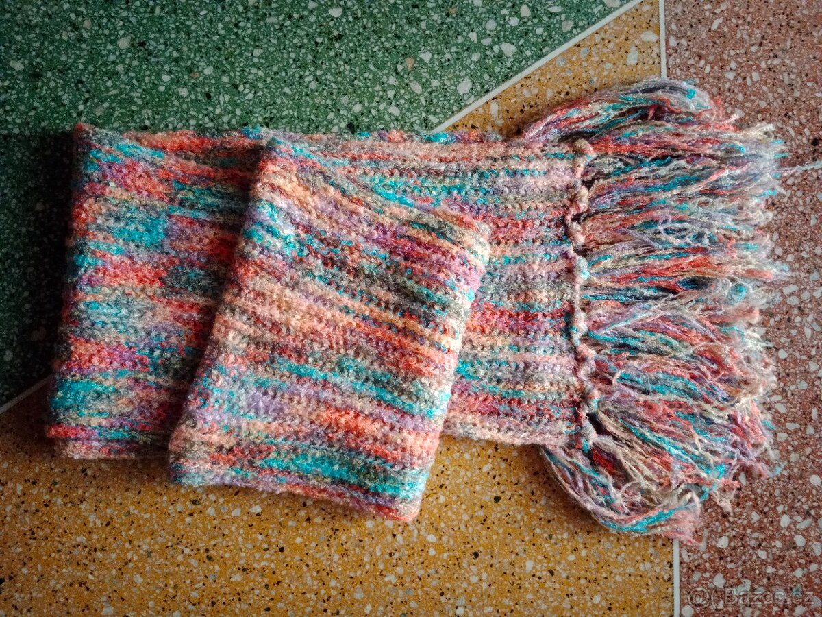 Dámská zimní šála - 2