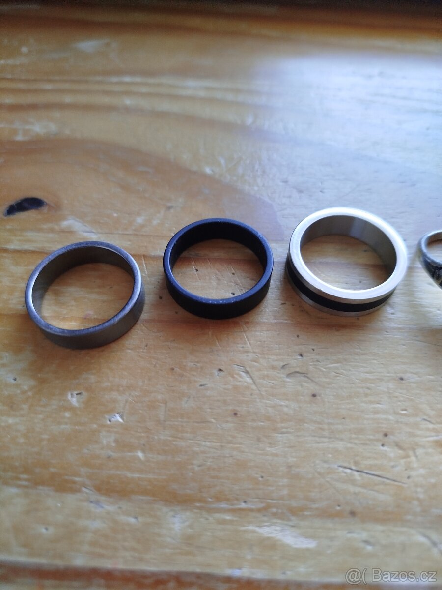 Sada prstenů+chain 60cm - 2