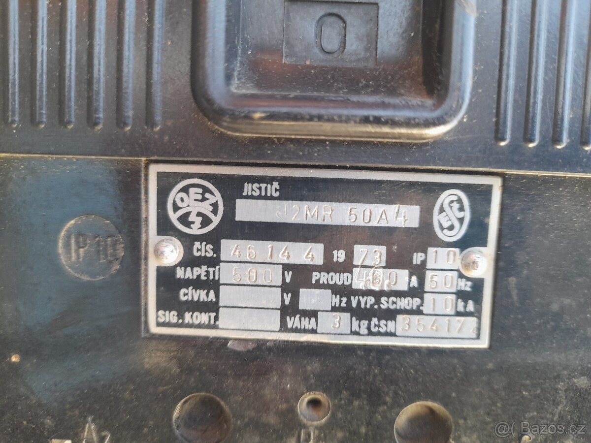 prodám jistič - 2
