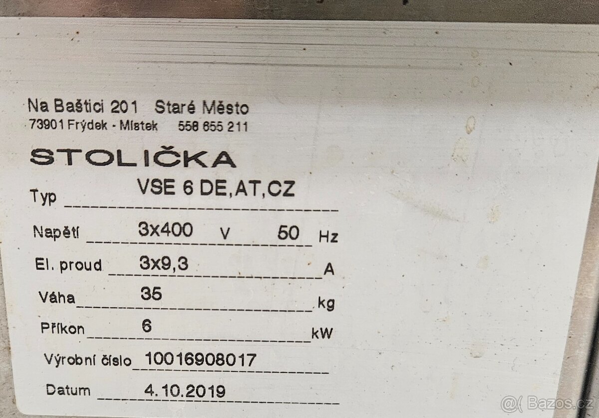 Elektrická stolička VSE 6 - 2