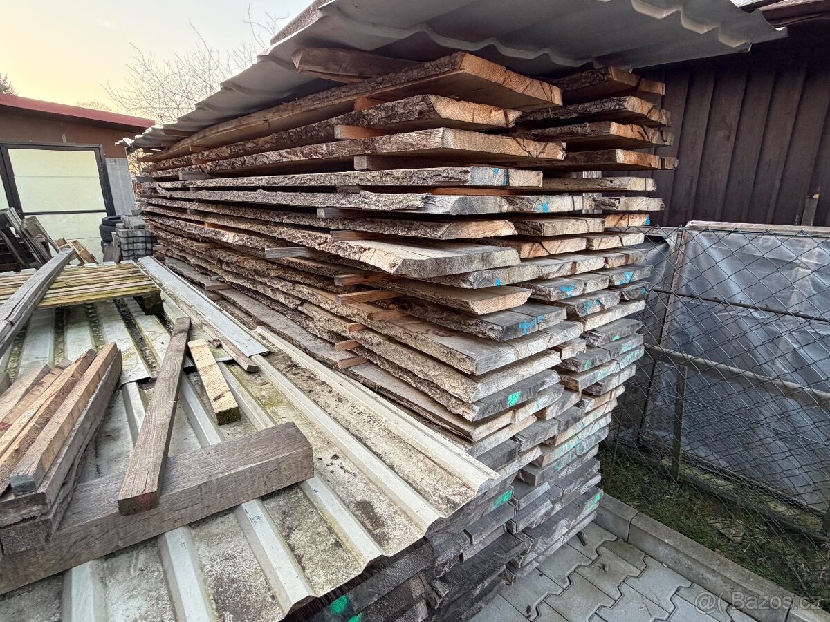 Prodám jasanové fošny - 2