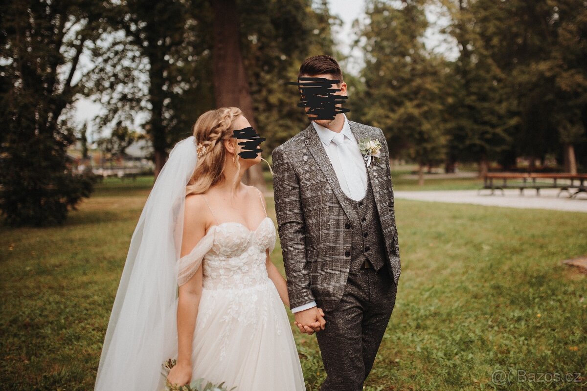 Svatební šaty Elody 36 - 2