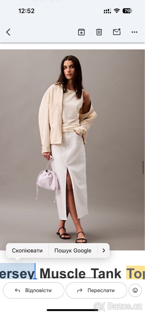 Calvin Klein - tílko S - 2