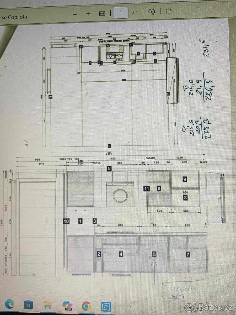 Moderní grafitová kuchyňská linka se spotřebiči MORA – TOP s - 2