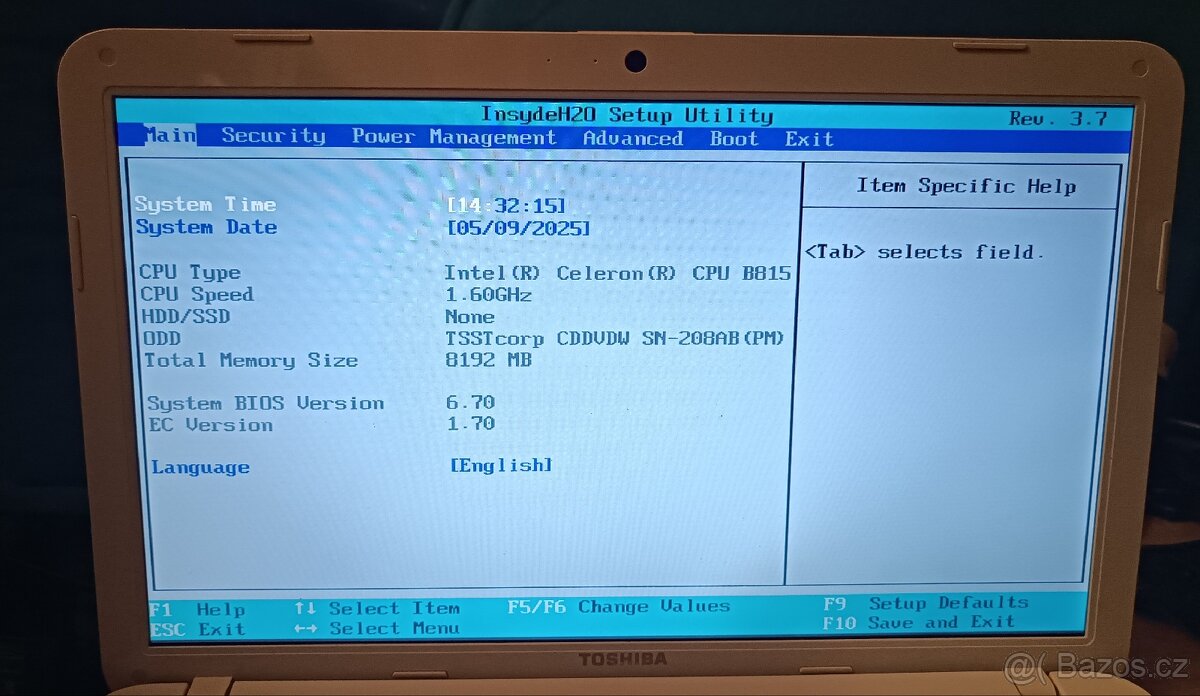 Toshiba Satellite C855-148 - 2