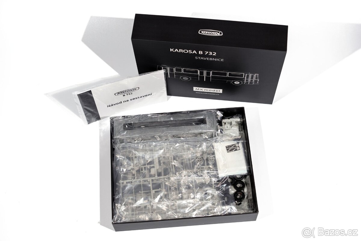 Stavebnice modelu Karosa B 732 v měřítku 1:43 - 2