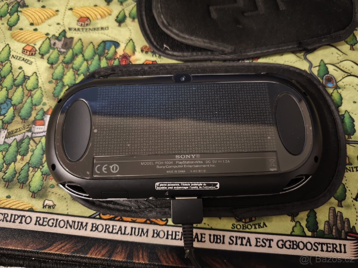 PS Vita 1. generace OLED + 4GB originál + 128GB SD - 2