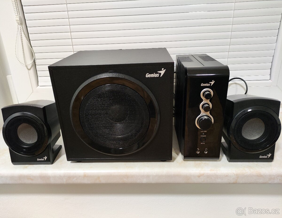 Reproduktory Genius SW-V2.1 1250 36W RMS / 72W MAX - 2