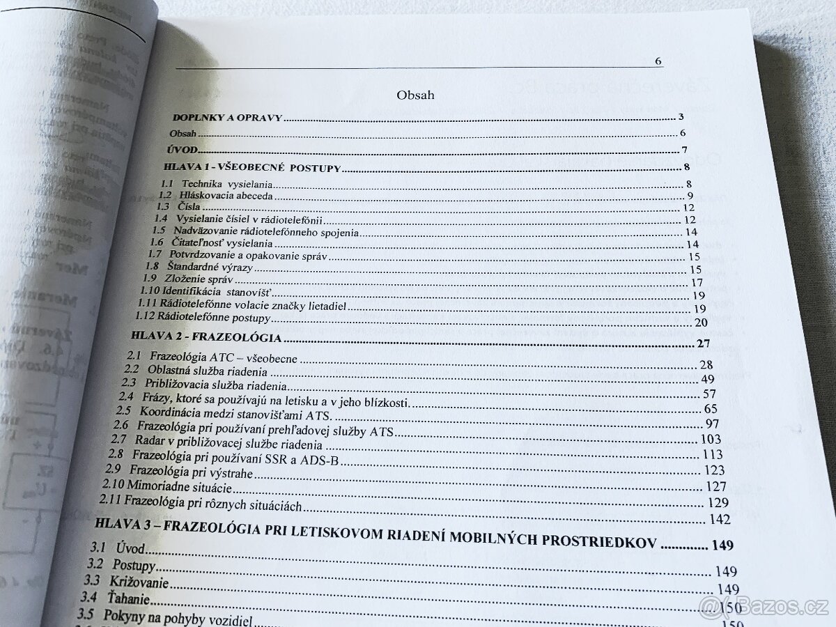 Rádiotelefónne postupy a letecká frazeológia civil. letectva - 2