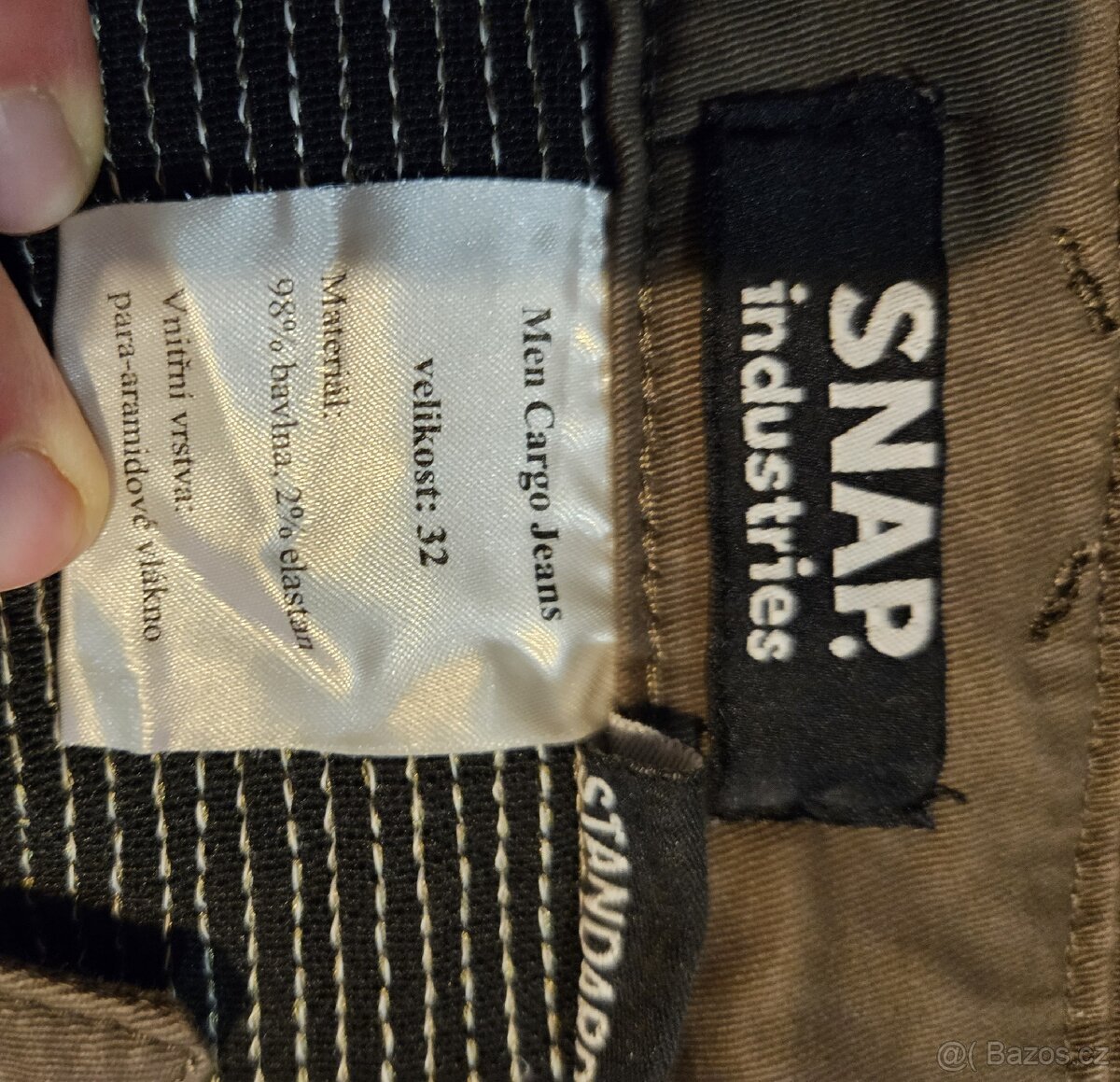 Moto kalhoty SNAP industries cargo - 2