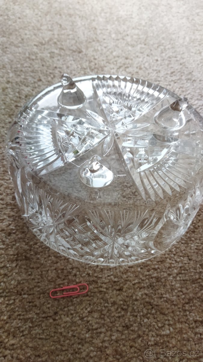 Broušená mísa Bohemia Crystal - 2