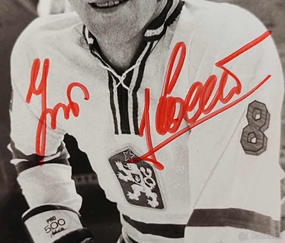 ORIGINÁL AUTOGRAM NA FOTOGRAFII JIŘÍ KOCHTA - 2